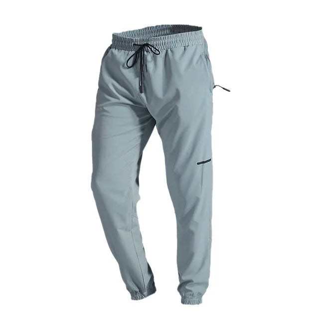 Men’s Jogger Trousers - Athletic Fit - Elastic Waist & Cuffs - Breathable Casual Wear
