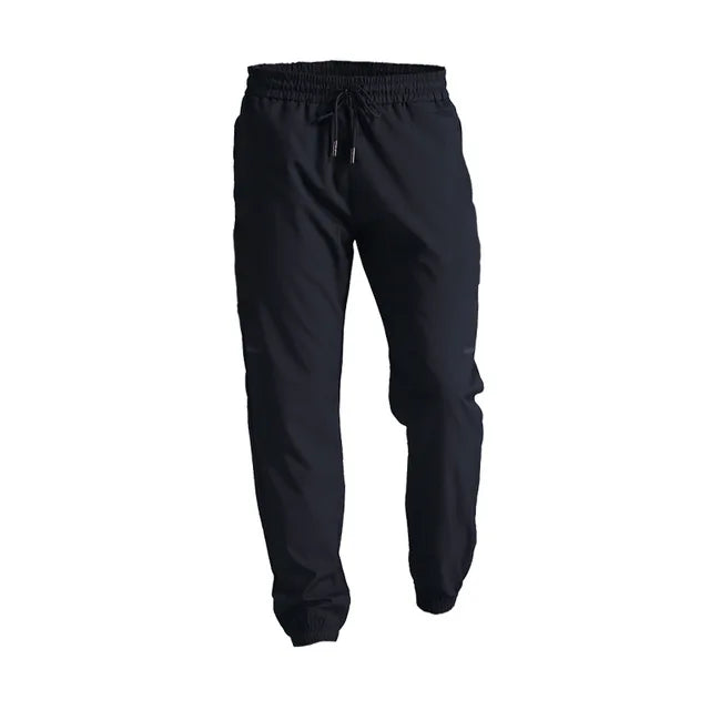 Men’s Jogger Trousers - Athletic Fit - Elastic Waist & Cuffs - Breathable Casual Wear