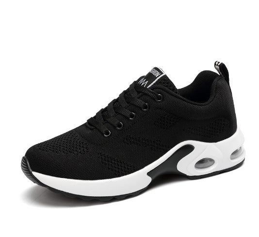 Women’s Running Shoes – Soft Knit – Cushioned Sole – Breathable Lace-Up Fit