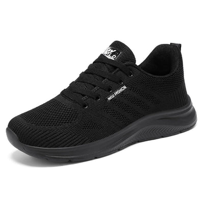 Women’s Running Shoes – Breathable Knit – Cushioned Sole – Lightweight Lace-Up Fit