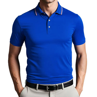 Unisex Polo Shirt – Slim Fit – Lightweight Breathable Cotton – Short Sleeve Casual