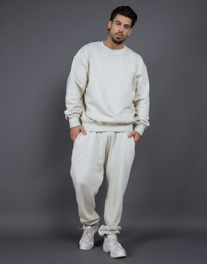Men’s Tracksuit Set – Cotton – Relaxed Fit – Ribbed Cuffs – Casual Comfort Wear