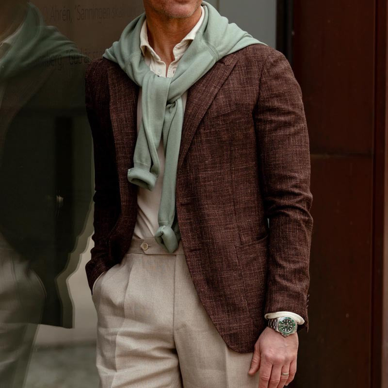 Men’s Blazer – Slim Fit – Two-Button – Notch Lapel