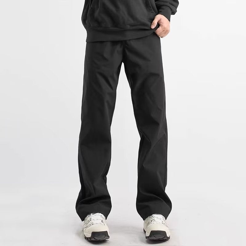 Men’s Casual Trousers – Relaxed Fit – Straight Leg – Lightweight Fabric