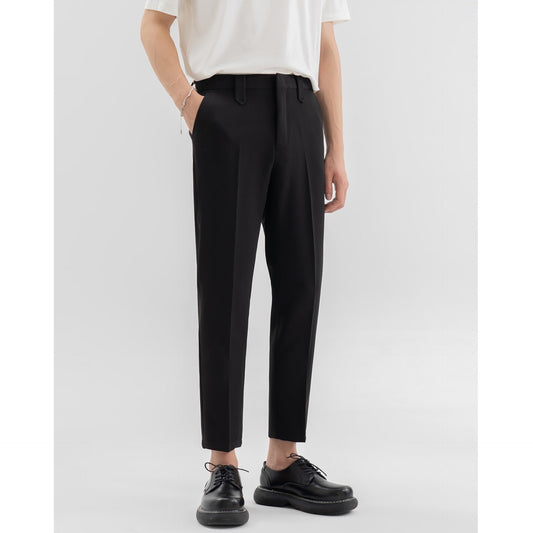 Men’s Tapered Pants – Slim Fit – Cropped Ankle Length – Lightweight Breathable Fabric
