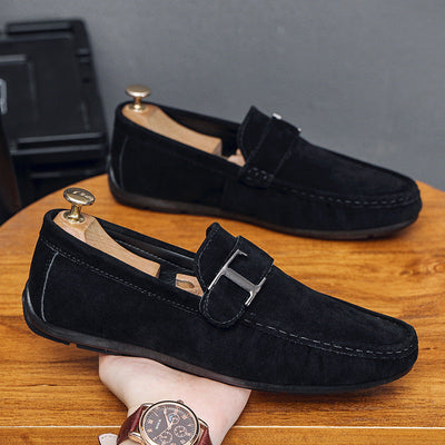 Men’s Loafers – Slip-On Driving Shoe – Streamlined Fit – Breathable Comfort Sole