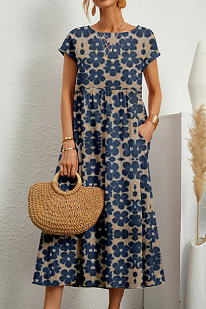 Women's Summer Elegant Printed Dress