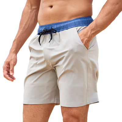 Men’s Swim Trunks – Quick-Dry Breathable Blend – Mid-Thigh Fit – Supportive Inner Layer