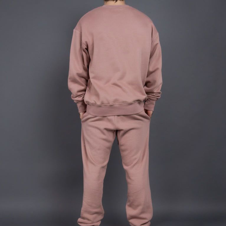 Men’s Tracksuit Set – Cotton – Relaxed Fit – Ribbed Cuffs – Casual Comfort Wear