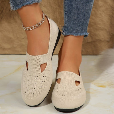Women’s Slip-On Shoes – Soft Knit – Breathable – Lightweight – Orthopedic Support