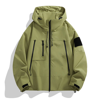 Men's functional windproof cargo jacket