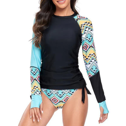 Women’s Surf Suit – Slim Fit – Quick-Dry Breathable Blend – Long Sleeve UV Protection