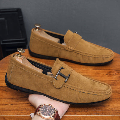 Men’s Loafers – Slip-On Driving Shoe – Streamlined Fit – Breathable Comfort Sole