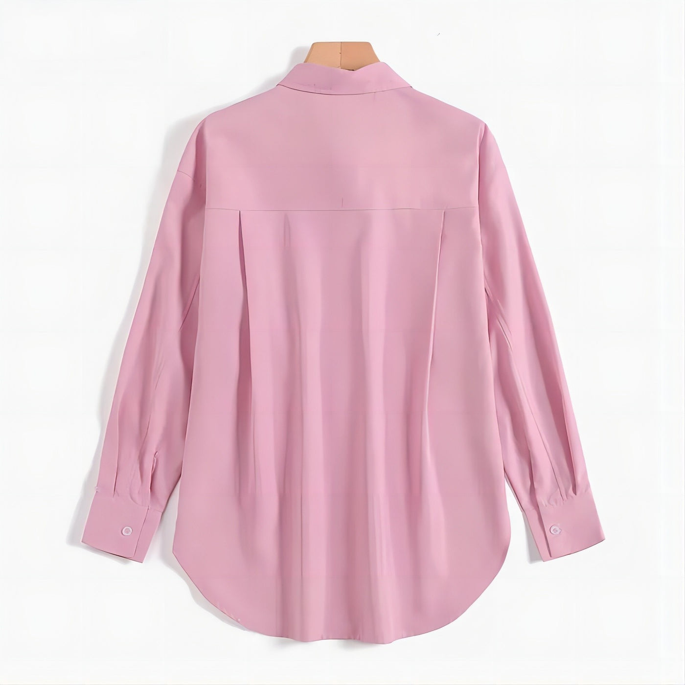 Women’s Oversized Shirt – Button-Up – Long Sleeve – Relaxed Fit