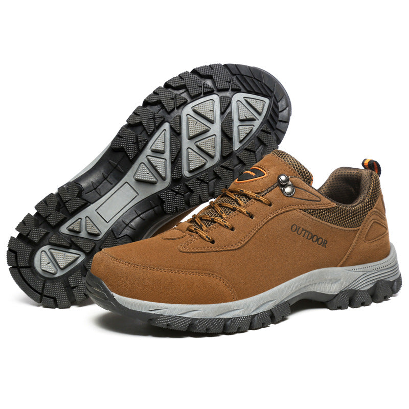 Men’s Mountaineering Shoes – Ergonomic Fit – Reinforced Design – High-Traction Sole