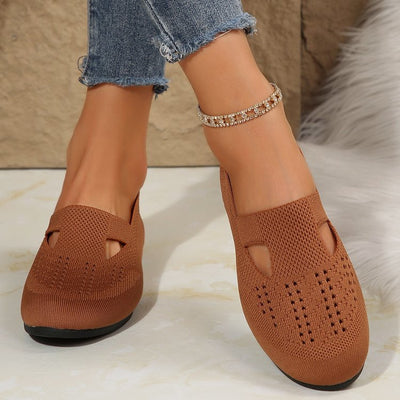 Women’s Slip-On Shoes – Soft Knit – Breathable – Lightweight – Orthopedic Support
