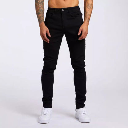 Men’s Jeans – Slim Fit – Classic Denim – Five Pocket – Full Length Casual Wear