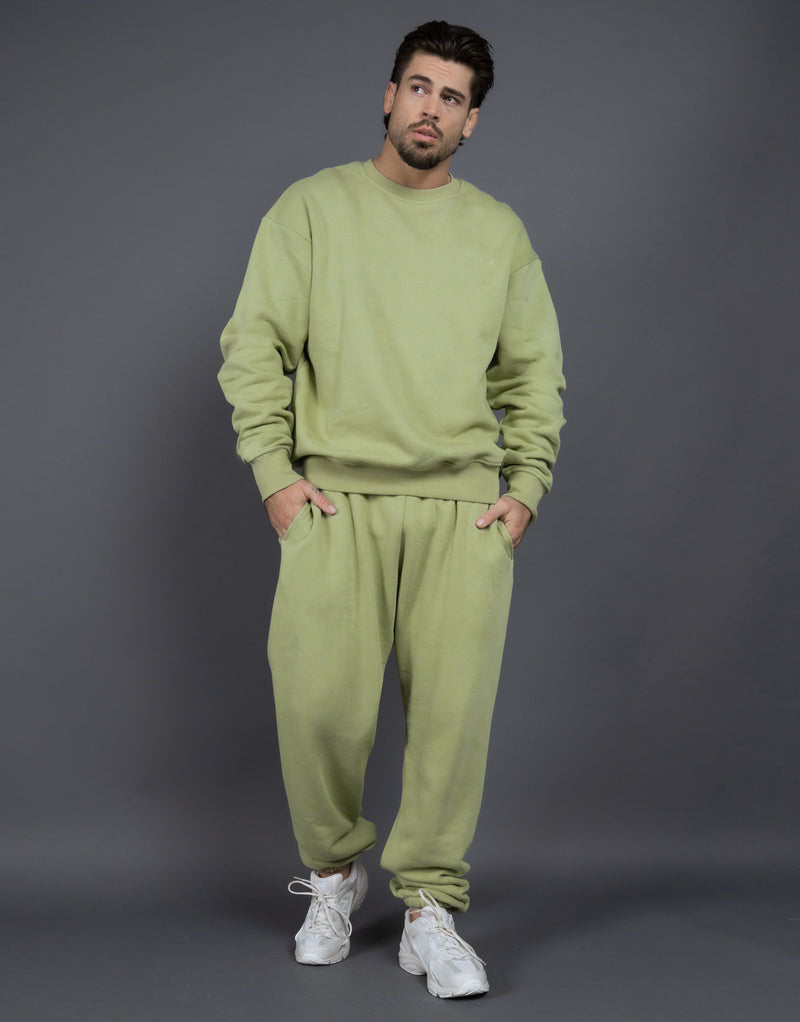Men’s Tracksuit Set – Cotton – Relaxed Fit – Ribbed Cuffs – Casual Comfort Wear