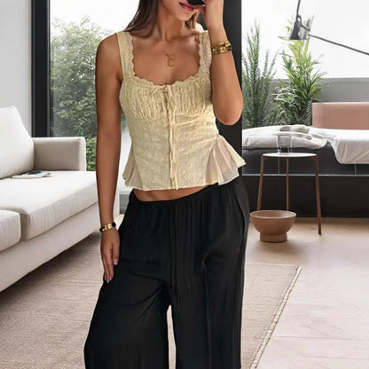 Women’s Lace Top and Mermaid Skirt Set – Off-Shoulder – Slim Fit – Formal Evening Wear