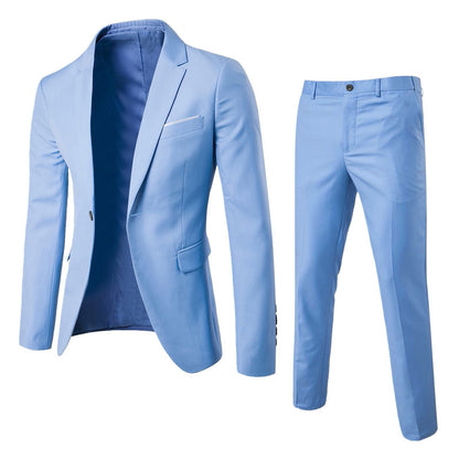 Men's Business Suit - Classic Fit - Professional Formal Wear