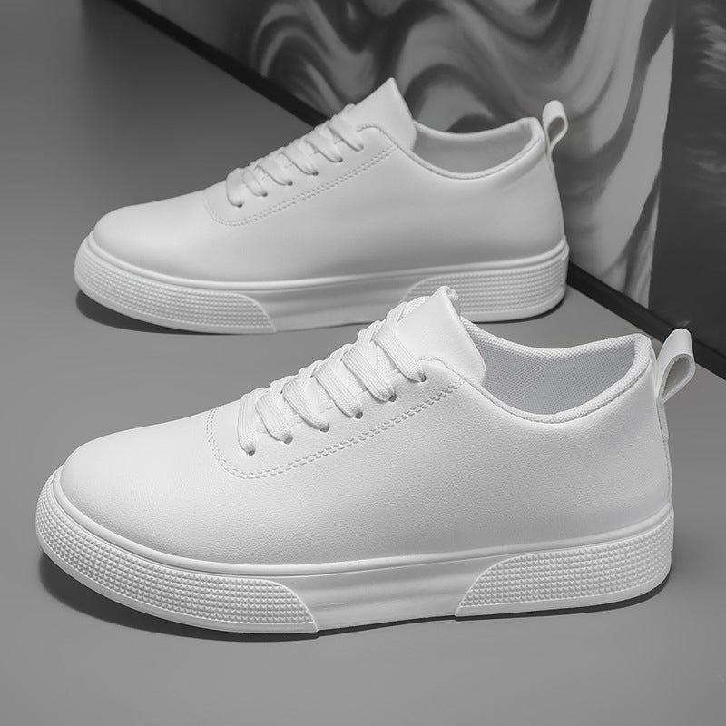 Men’s Slip-On Skate Shoes – Synthetic Leather – Low Top – Rubber Sole – Minimalist Fit