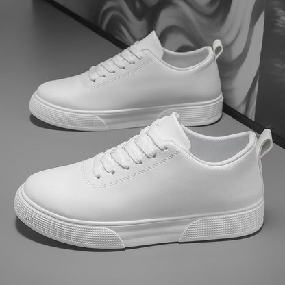 Men’s Slip-On Skate Shoes – Synthetic Leather – Low Top – Rubber Sole – Minimalist Fit