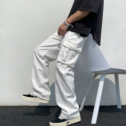 Men’s Cargo Pants – Relaxed Fit – Multi-Pocket Utility Design