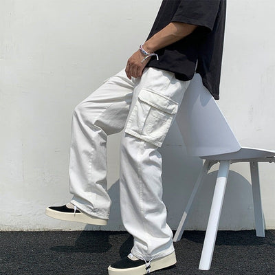 Men’s Cargo Pants – Relaxed Fit – Multi-Pocket Utility Design