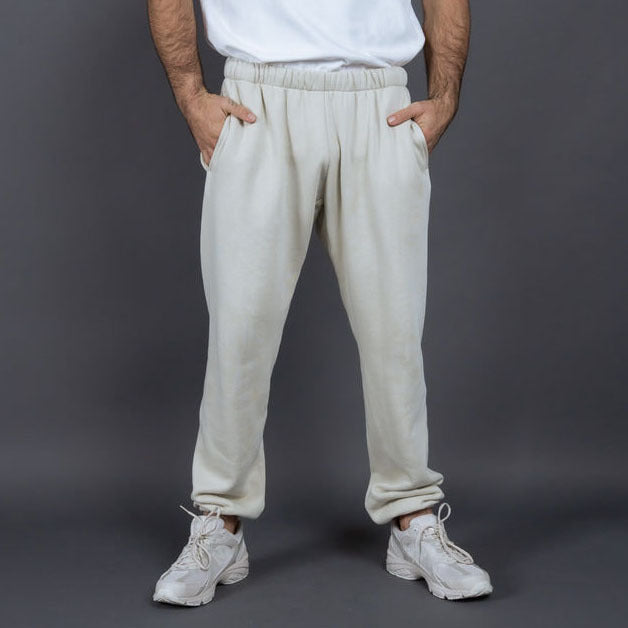 Men’s Sweatpants – Relaxed Fit – Elastic Waistband – Cotton – Side Pockets – Full Length