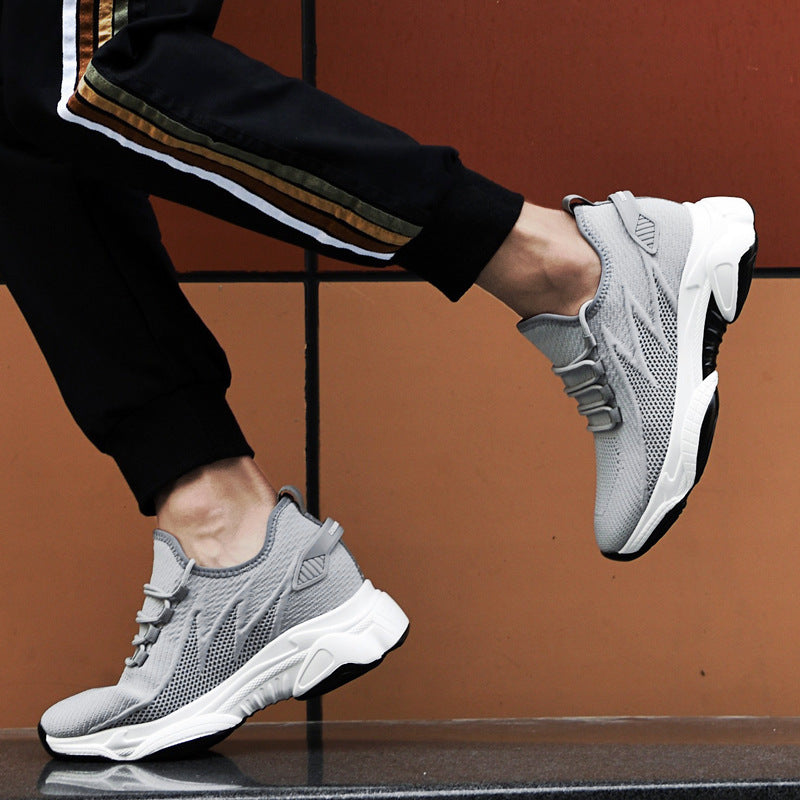 Men’s Low-Top Sneakers – Cushioned Sole – Athletic Fit