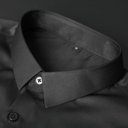 Men’s Button-Up Shirt – Slim Fit – Wrinkle-Resistant Office Wear