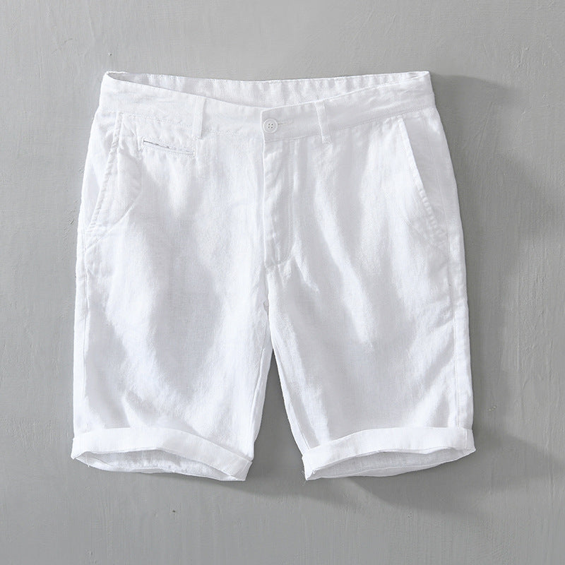 Men’s Casual Shorts  – Relaxed Fit – Knee Length with Pockets
