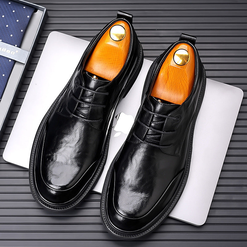 Men’s Formal Dress Shoes – Polished Leather – Lace-Up – Classic Fit – Durable Sole
