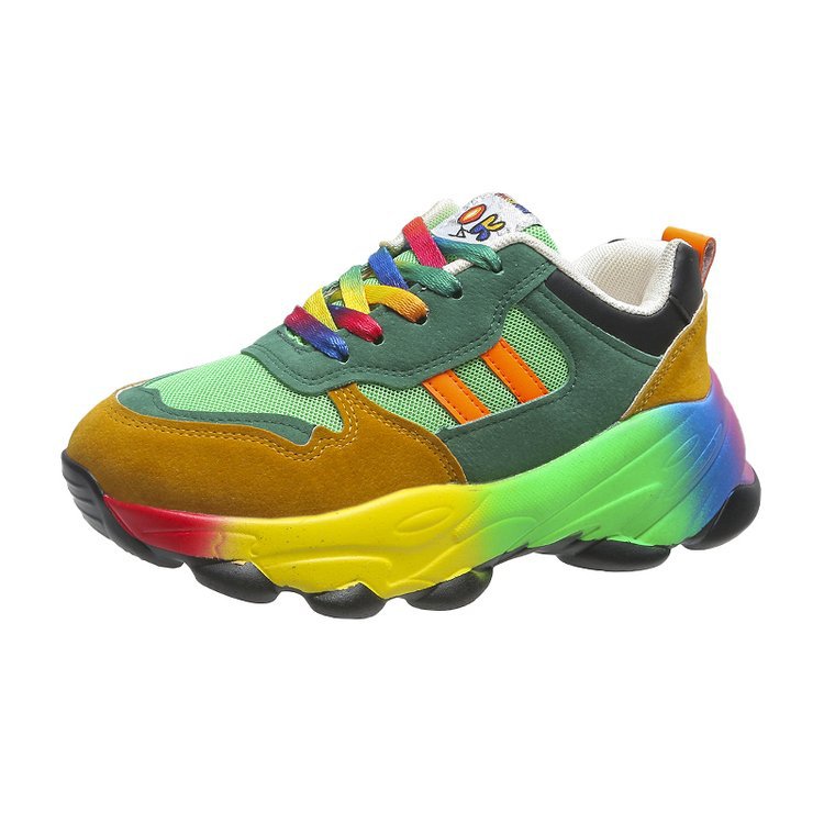 Women’s Sneakers – Breathable Mesh – Cushioned Sole – Low Top – Street Style Fit