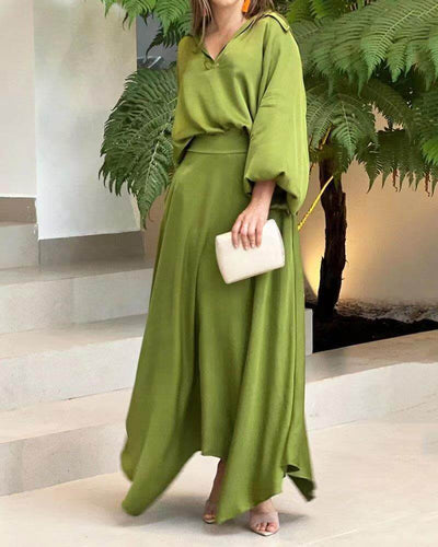 Elegant Comfortable Midi Dress - Breathable and Timeless Style