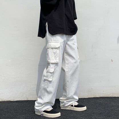 Men’s Cargo Pants – Relaxed Fit – Multi-Pocket Utility Design