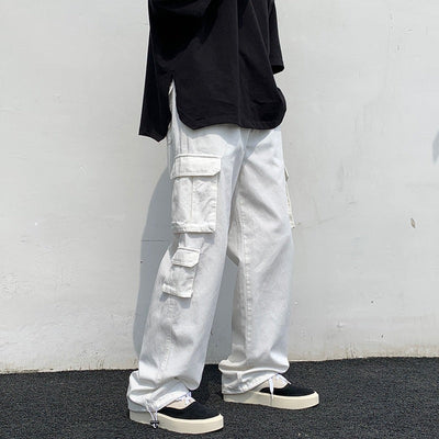 Men’s Cargo Pants – Relaxed Fit – Multi-Pocket Utility Design