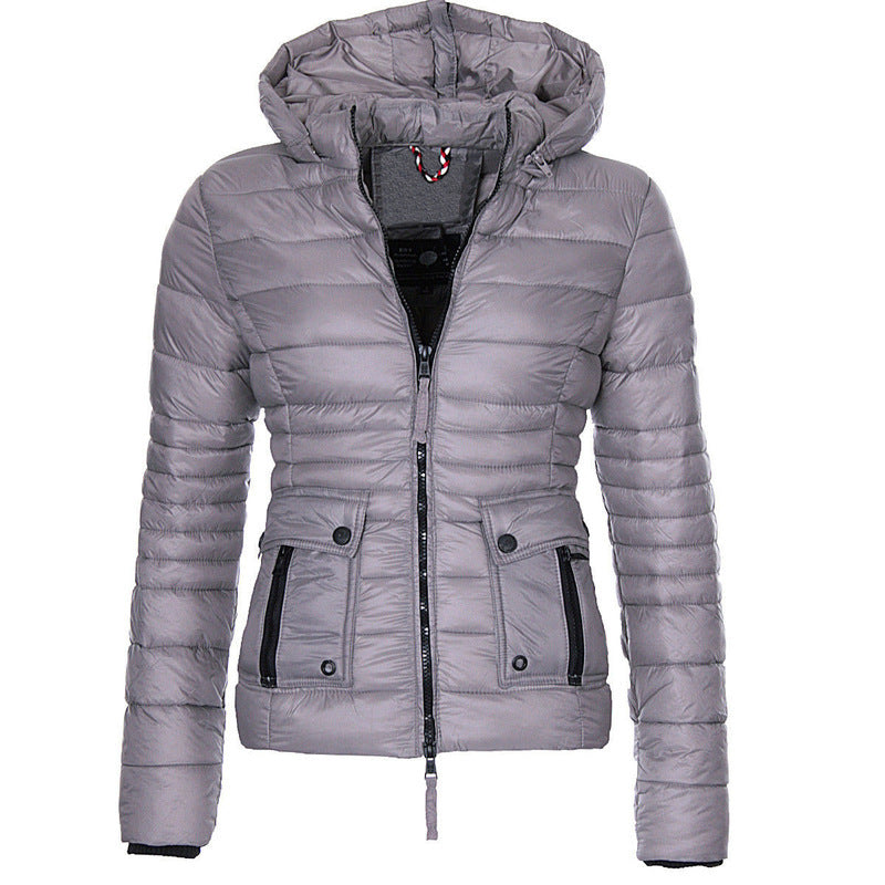 Women's winter jacket with hood