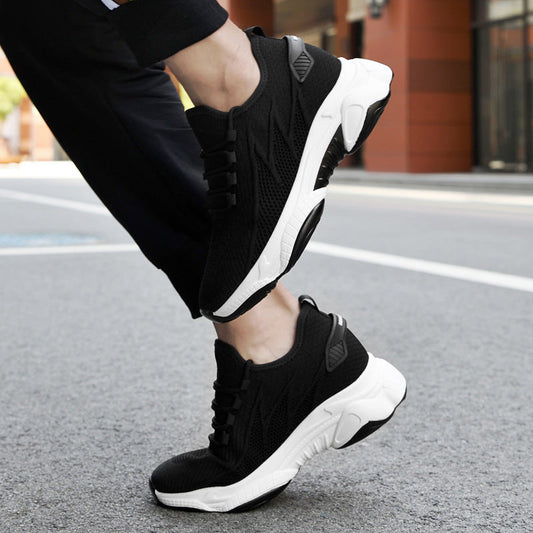 Men’s Low-Top Sneakers – Cushioned Sole – Athletic Fit
