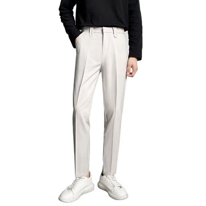 Men’s Tapered Pants – Slim Fit – Cropped Ankle Length – Lightweight Breathable Fabric