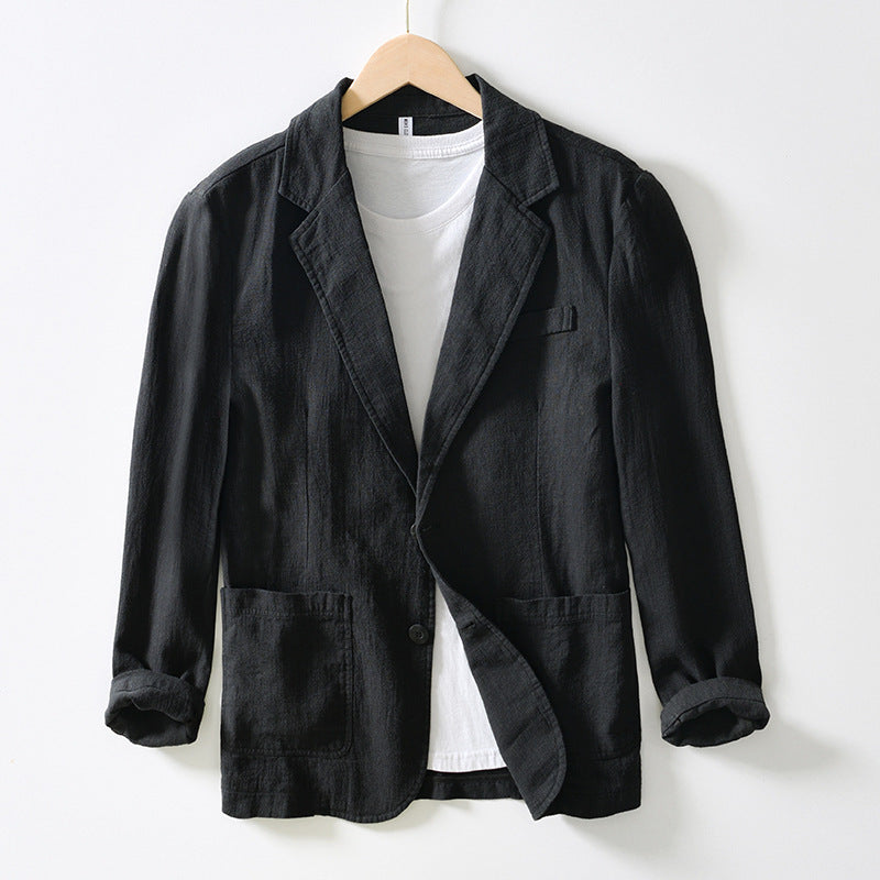 Men’s Blazer – Relaxed Fit – Single Breasted Casual Style