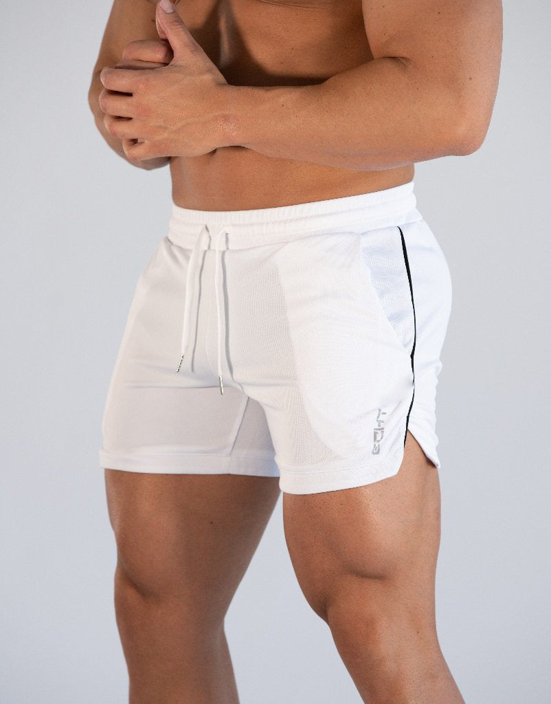 Men’s Swim Shorts – Slim Fit – Quick-Dry Breathable Blend – Adjustable Waistband