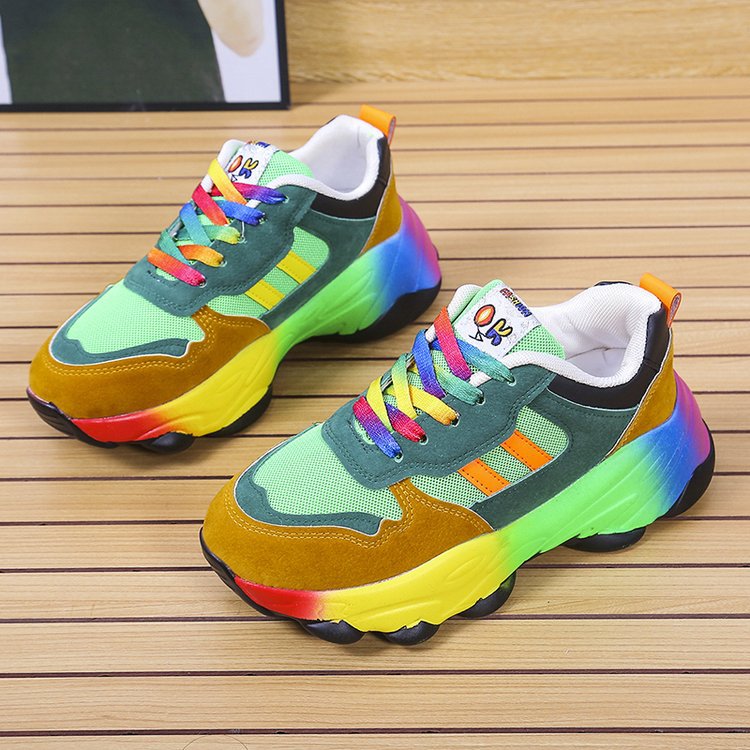 Women’s Sneakers – Breathable Mesh – Cushioned Sole – Low Top – Street Style Fit