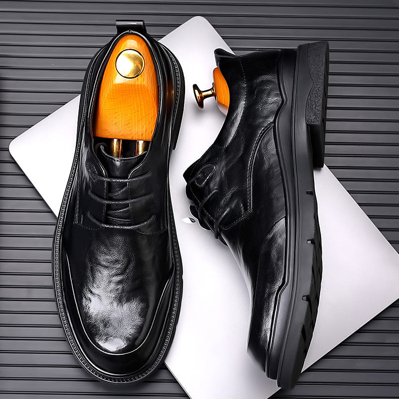 Men’s Formal Dress Shoes – Polished Leather – Lace-Up – Classic Fit – Durable Sole