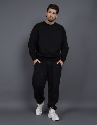 Men’s Tracksuit Set – Cotton – Relaxed Fit – Ribbed Cuffs – Casual Comfort Wear