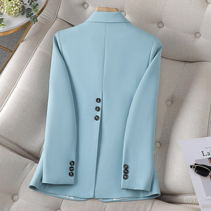 Women's classic long sleeve professional blazer