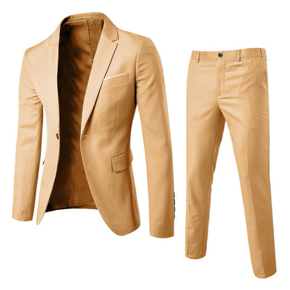 Men's Business Suit - Classic Fit - Professional Formal Wear