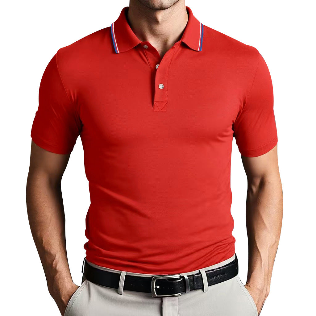 Unisex Polo Shirt – Slim Fit – Lightweight Breathable Cotton – Short Sleeve Casual