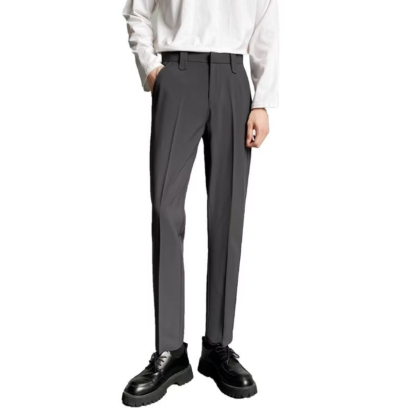 Men’s Tapered Pants – Slim Fit – Cropped Ankle Length – Lightweight Breathable Fabric