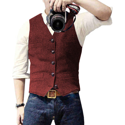 Men's Slim Fit Gilet - Lightweight, Breathable, All-Season Layer